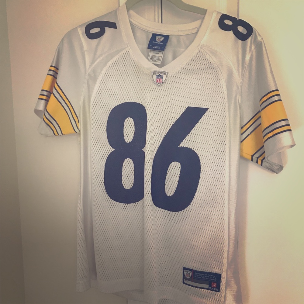 Hines Ward white Steelers jersey